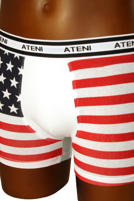 Amerika boxerky bílá velikost: 13-14 let