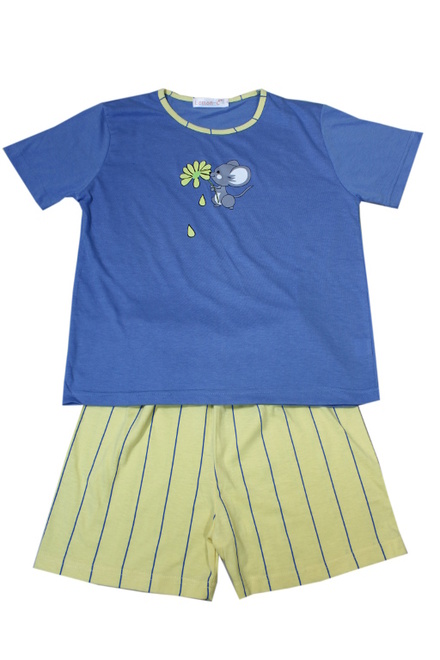 Aneta - dívčí pyžamo tmavě modrá velikost: 9-10 let