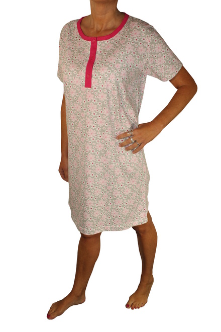Ludmila dámská noční košile růžová velikost: XL