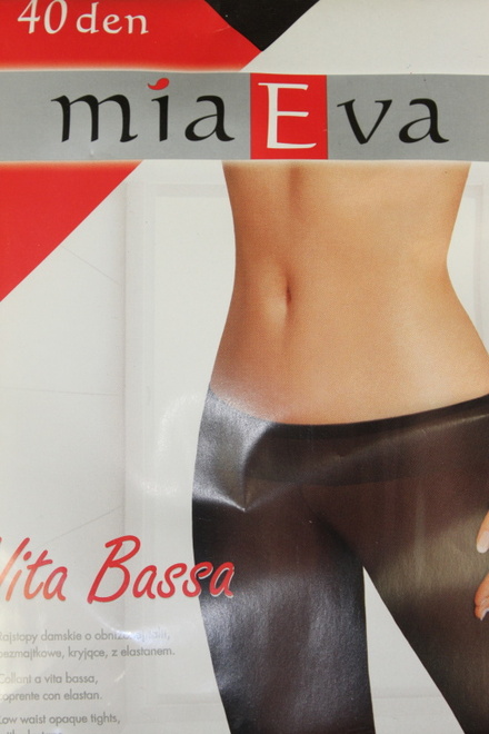 Vita Bassa Mia Eva - punčochové kalhoty - 40 denů tmavě hnědá velikost: XL