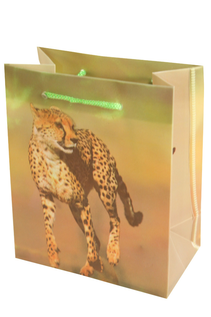 Dárková taška Gepard 14x11,5x6,5 cm
