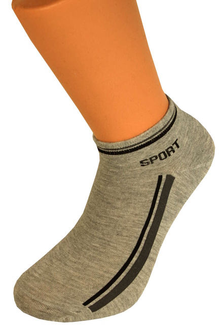 Bambusové nízké ponožky na sport 3 páry