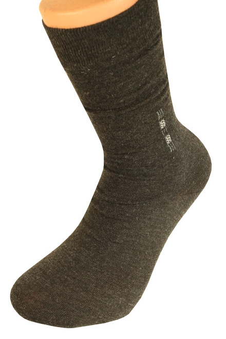 Bambusové jednobarevné ponožky 3 páry MIX velikost: 43-46