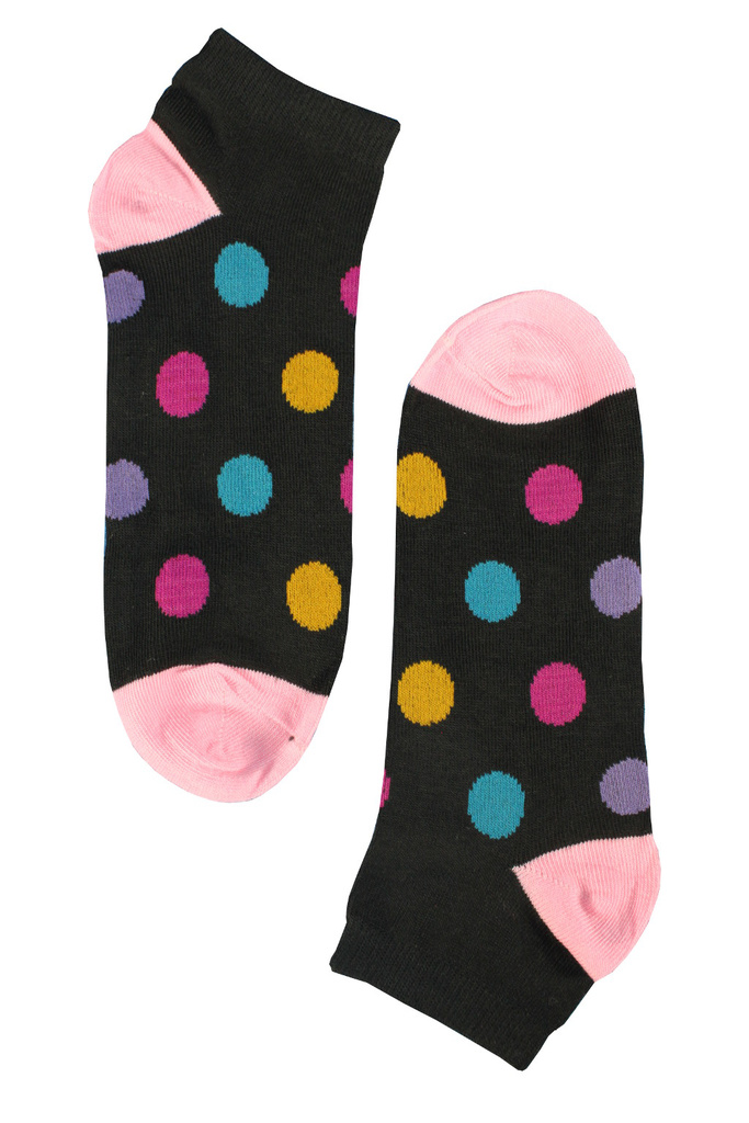 Happy ponožky - barevné puntíky
