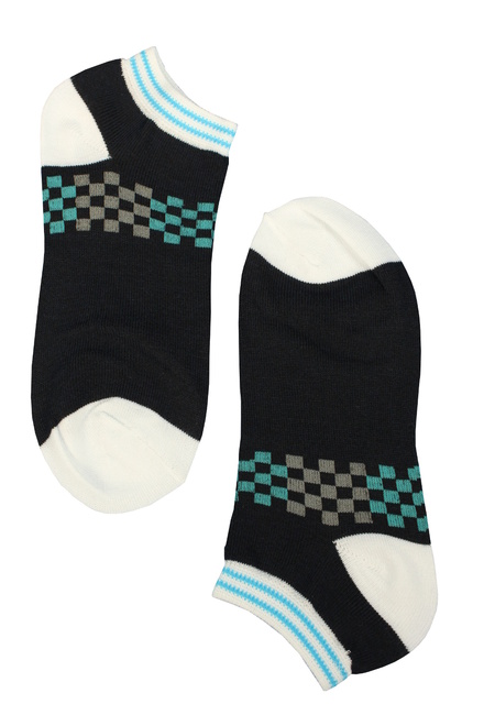 Trendy pánské kotníkové ponožky - 3 páry MIX velikost: 43-46