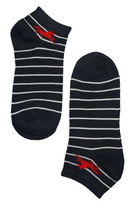 Ferrati kotníčkové ponožky - 3páry tmavě modrá velikost: 39-42