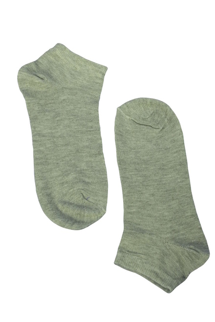 Jednobarevné kotníkové ponožky  - 3páry
