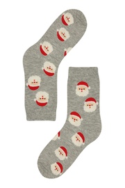 Veselý Santa Claus - dámská vánoční ponožka