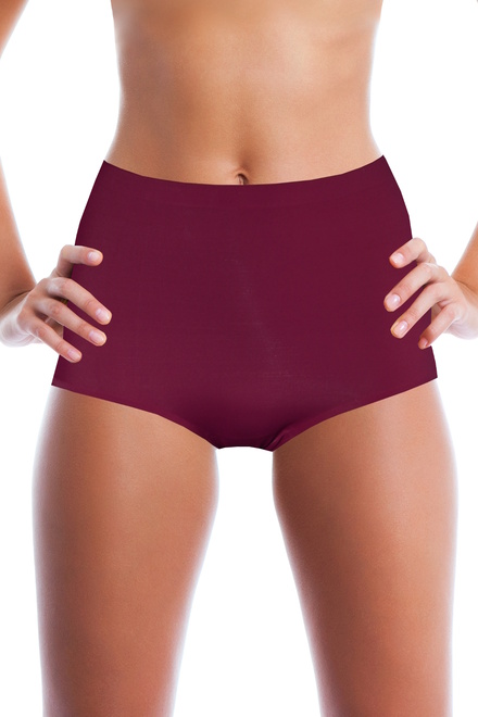 Caissa bezešvé kalhotky s vyšším pasem - 3ks MIX velikost: XL