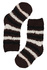 Žinilkové dětské ponožky tmavě hnědá 6-9 měs