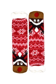 Deer vánoční ponožky termo se sobem dětské CW232