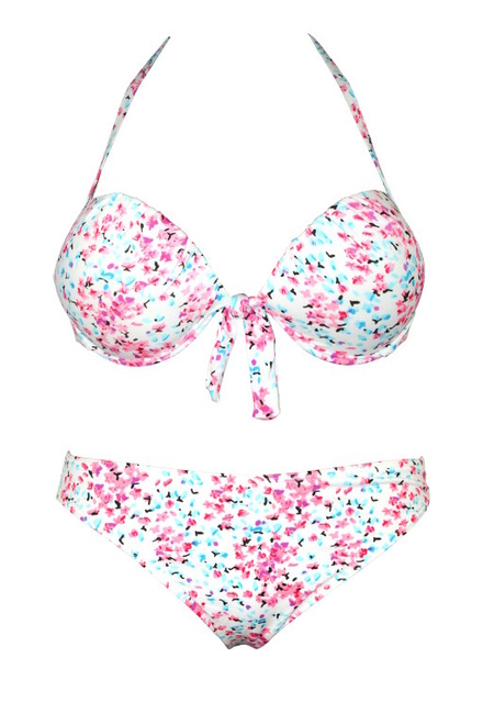 Spring plavky se sukénkou - výprodej růžová velikost: M
