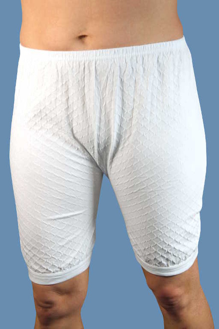 Janet kalhotky s plastickým vzorem bílá velikost: 3XL