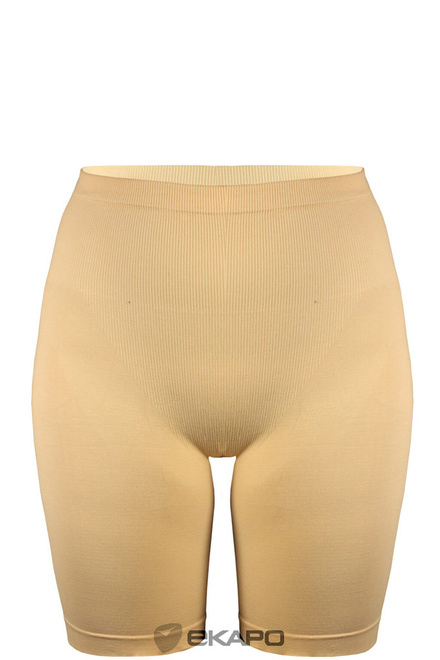 Barnaby Soft vysoké kalhotky s dlouhou nohavičkou béžová velikost: XL