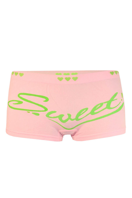 Sweet Box bezešvé kalhotky - 2ks růžová velikost: L