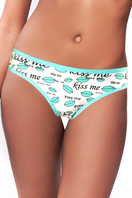 Kiss Me bavlněné kalhotky 3Pack MIX velikost: XL