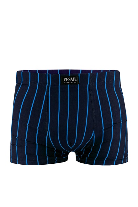 Everet Max pruhované boxerky tmavě modrá velikost: M