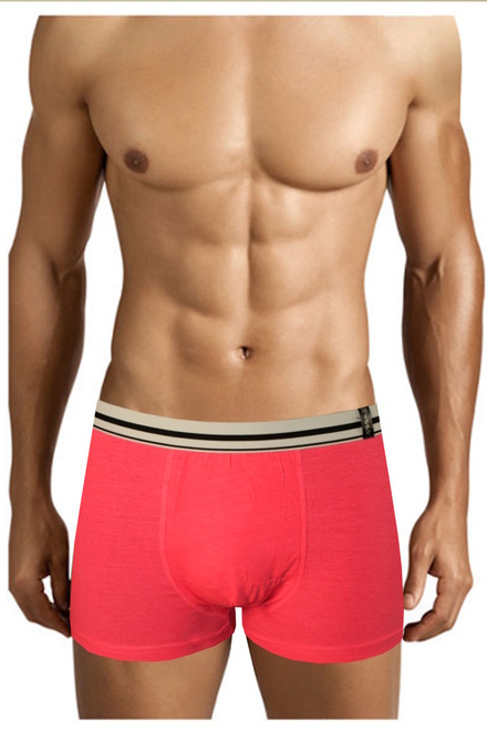 Leonard Reflex boxerky - dvojbal zářivě růžová velikost: M