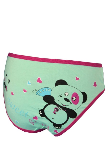 Panda Happy dívčí kalhotky 2ks MIX velikost: 7-8 let