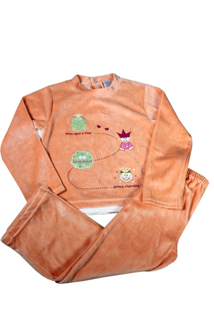 Sweet Froggie pyžamko oranžová velikost: 3-4 roky