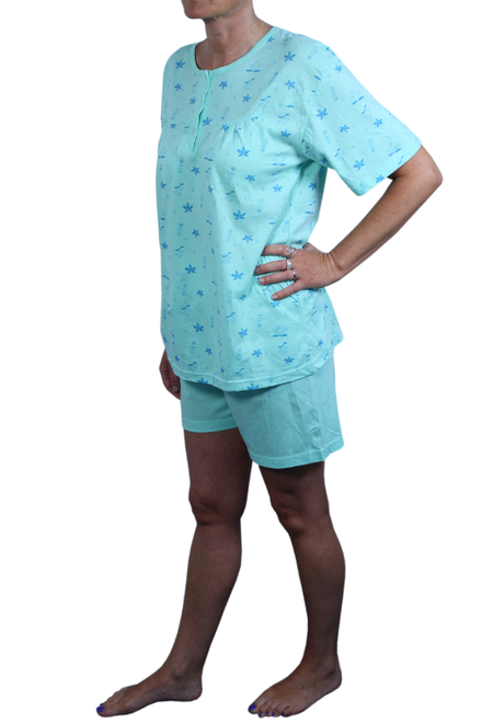 Glorious dámské pyžamo světle modrá velikost: M