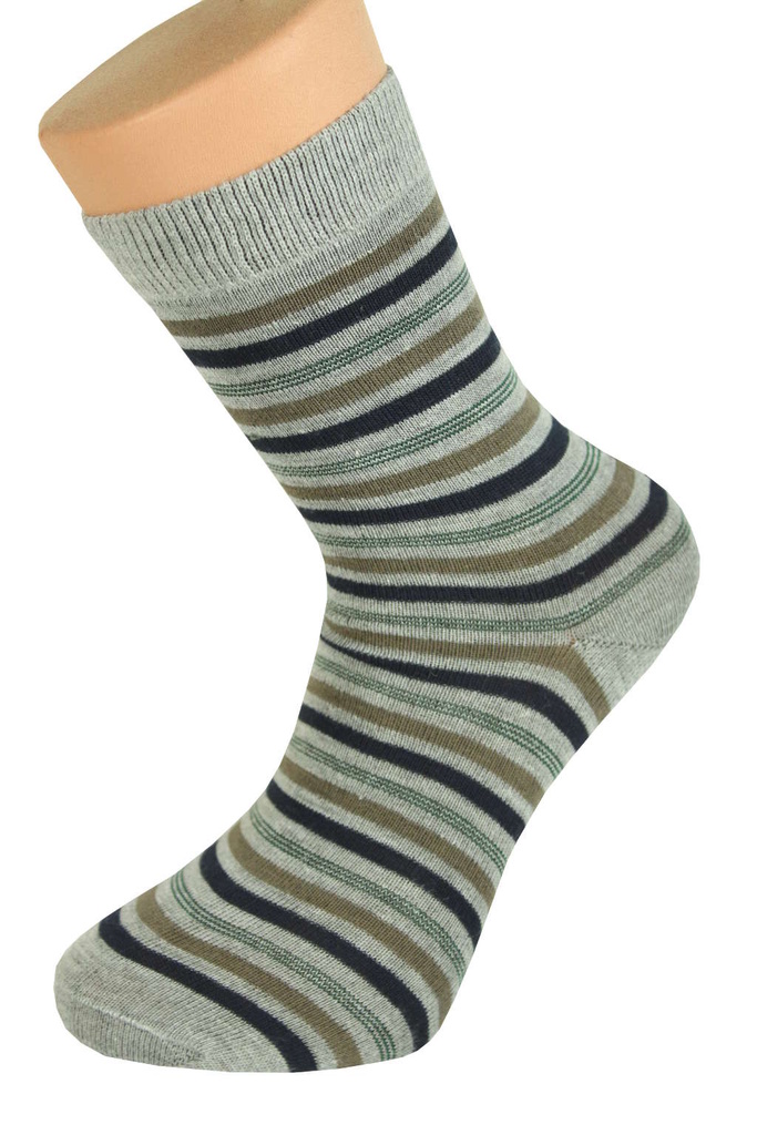 Proužkaté pánské ponožky  - 3pack