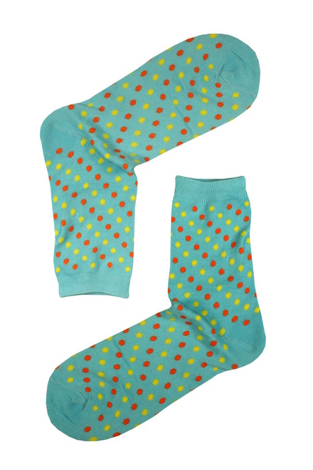 Ponožky malý puntík světle modrá velikost: 39-42