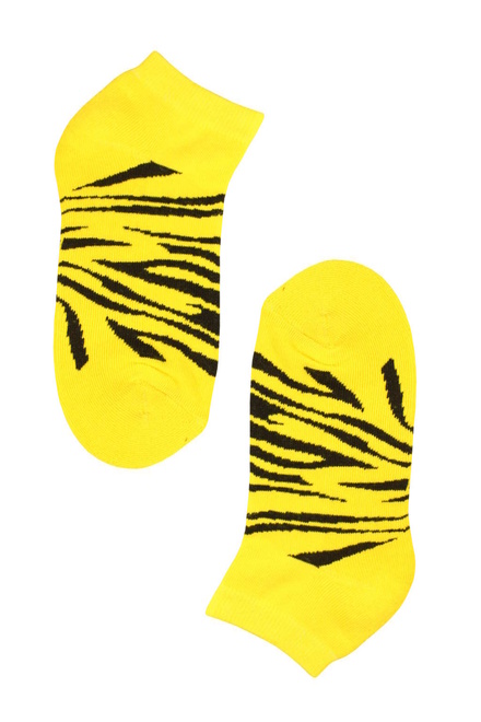Thermo ponožky Tygr zářivě žlutá velikost: 37-42