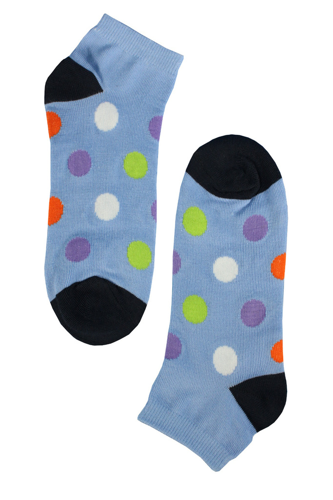 Happy ponožky - barevné puntíky