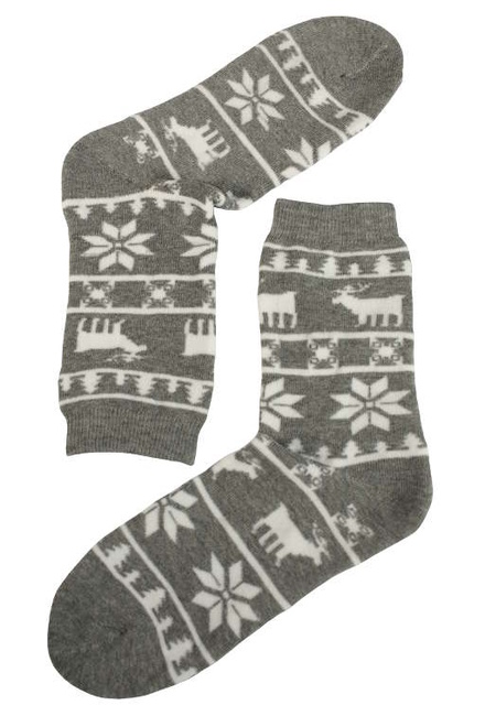 Dámské bambusové ponožky thermo - 2páry MIX velikost: 38-42