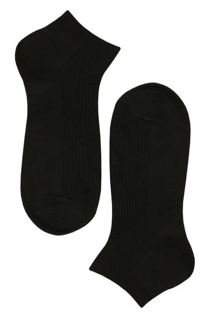 Nízké zdravotní pánské ponožky - 3 páry černá velikost: 40-43