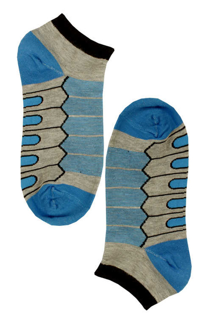 Nižší pánské bambus ponožky modrá velikost: 43-47