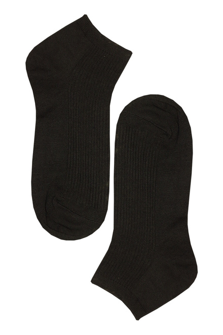 Dámské zdravotní krátké ponožky Z887C-1 - 3 páry černá velikost: 38-42
