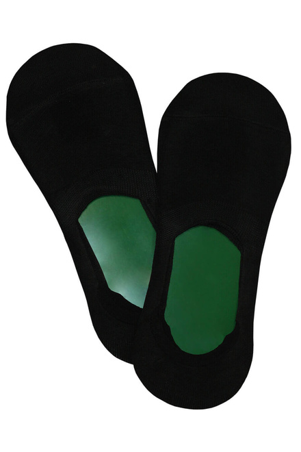 Invisible dámské skryté ponožky bambusové - 5 párů černá velikost: 38-42