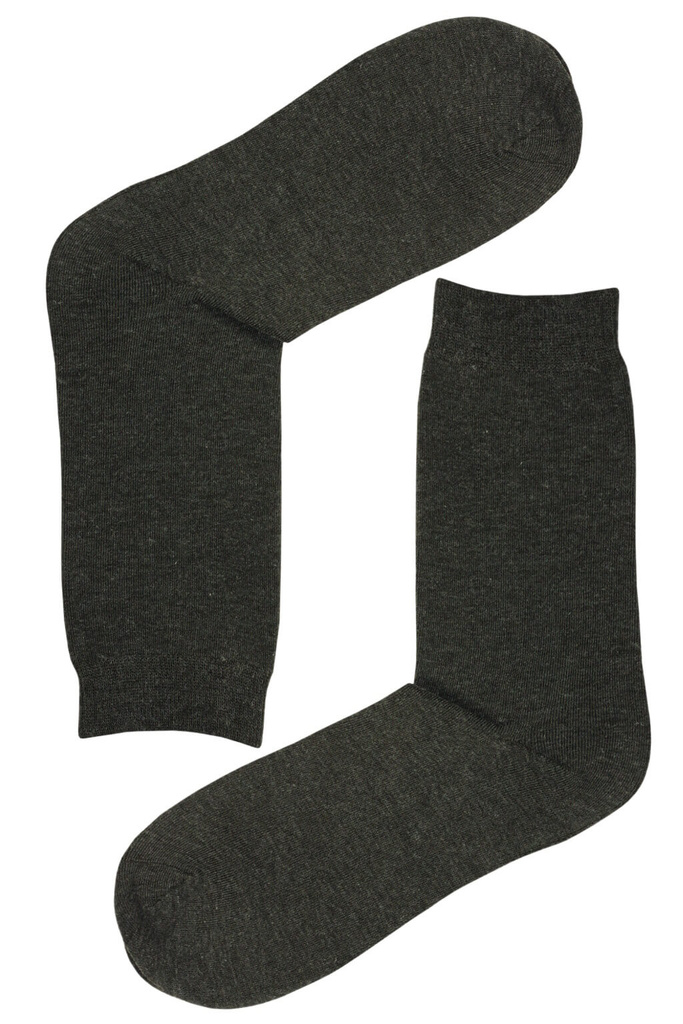 Jednobarevné pánské bambusové ponožky SC2300b - 3Pack