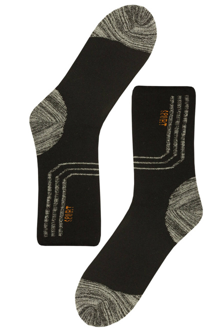 Thermo bambusové pánské ponožky JM6138 - 2bal