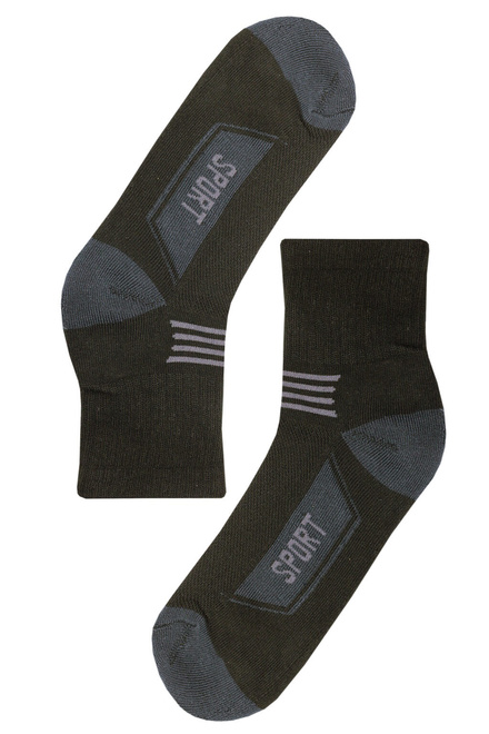 Thermo bavlněné pánské ponožky BM3706 - 3bal