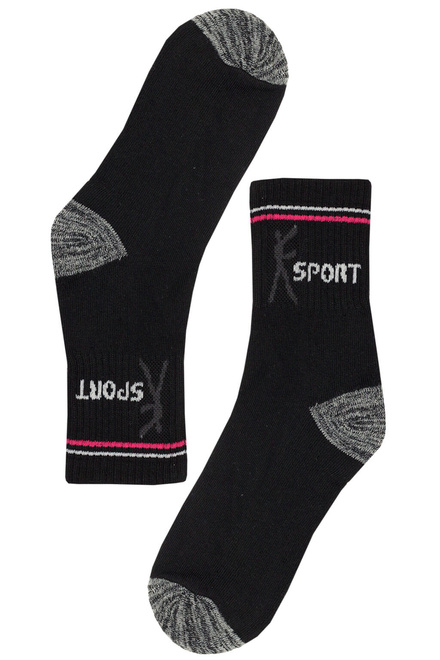 Thermo sportovní dámské ponožky BW3804 - 3bal