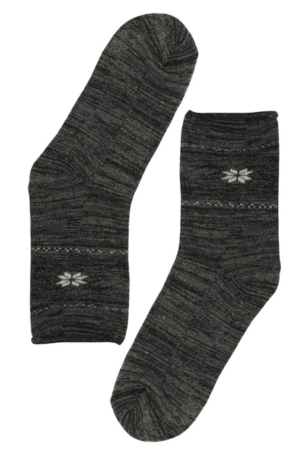 Thermo bavlněné zdravotní ponožky SSM41-2Bal