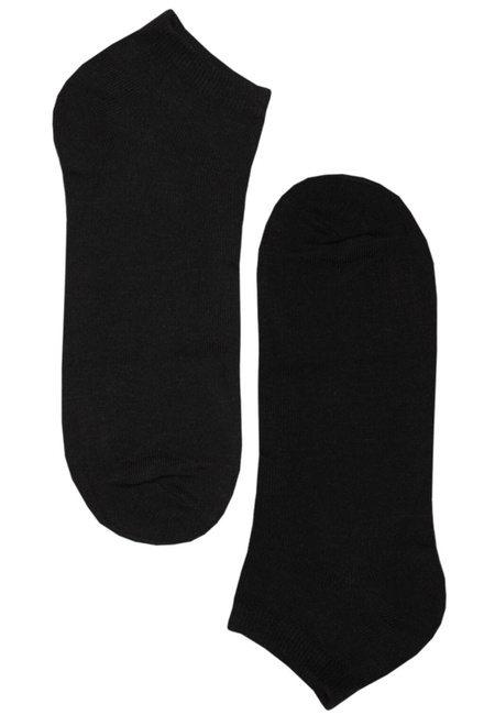 Levné kotníčkové ponožky jednobarevné NM30101B-3bal