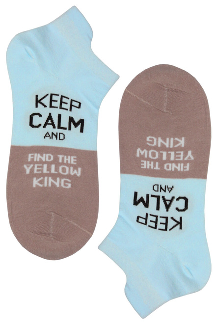 Keep Calm bavlněné ponožky CW363 - 3 páry