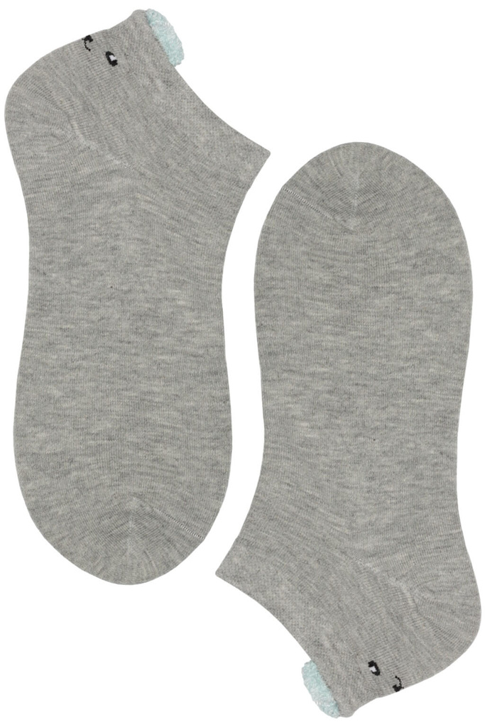 Kotníčkové bavlněné ponožky veselé CW363 - 3 páry