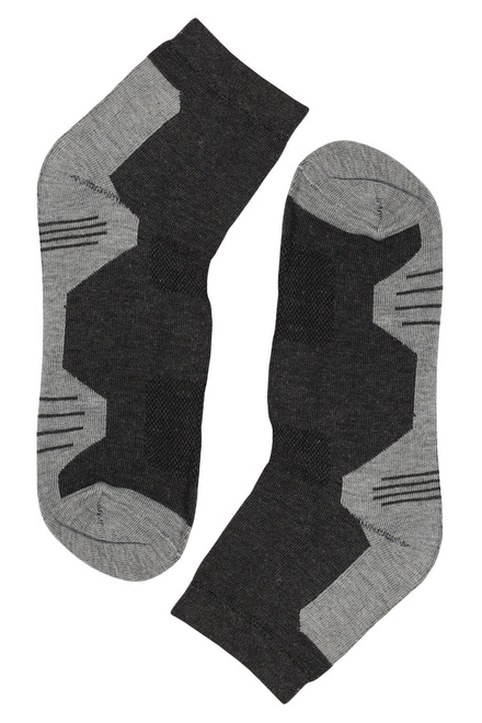 Polovysoké pánské bavlněné ponožky ZH6600 - 3 páry