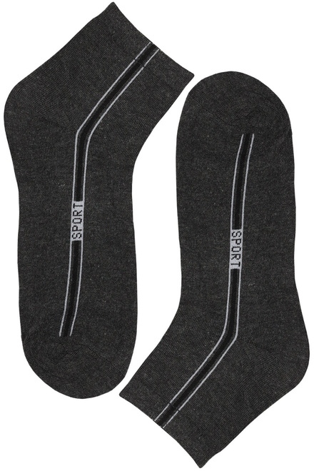 Polovysoké pánské bavlněné ponožky ZH6604 - 3 páry