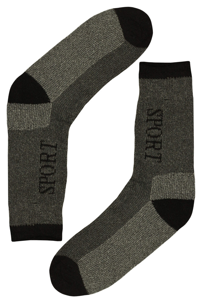Sport thermo silné pánské ponožky ZM7009 - 3 páry