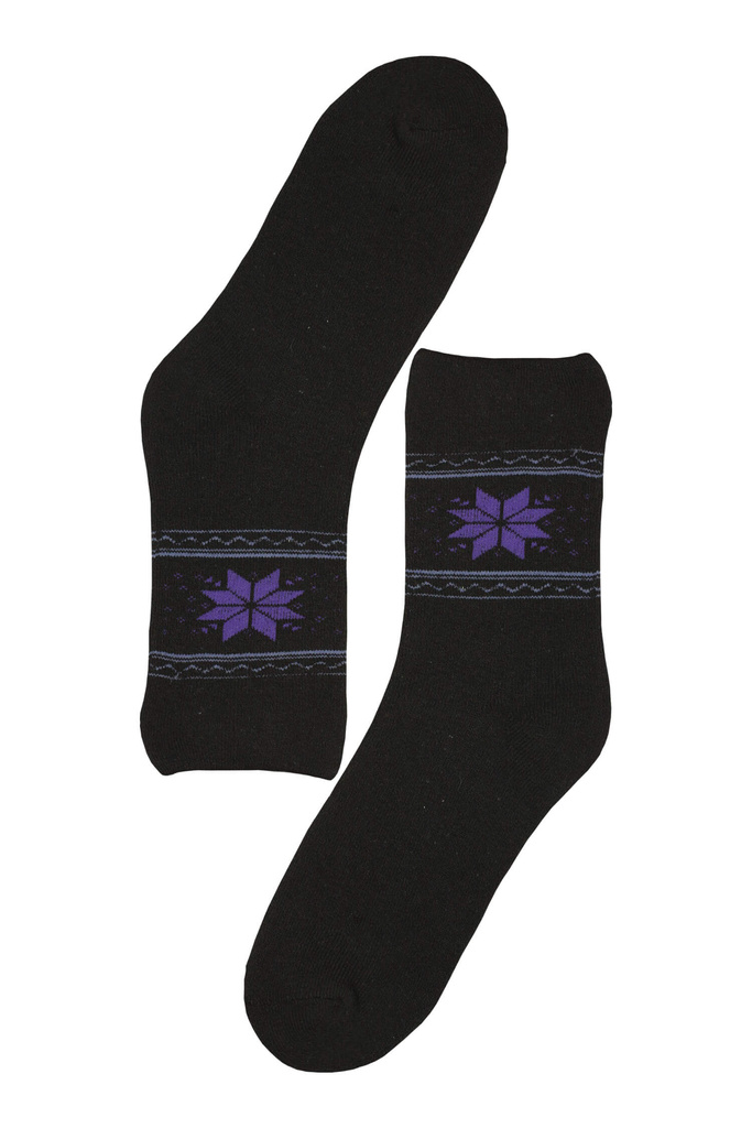 Thermo froté dámské zimní ponožky JW106-2páry