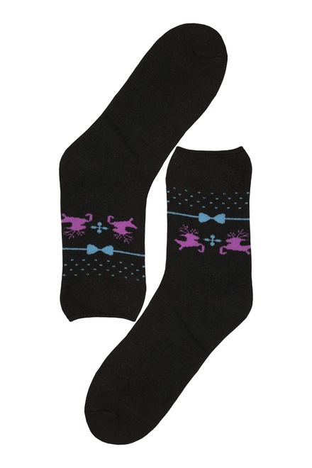 Thermo froté dámské zimní ponožky JW103-2páry