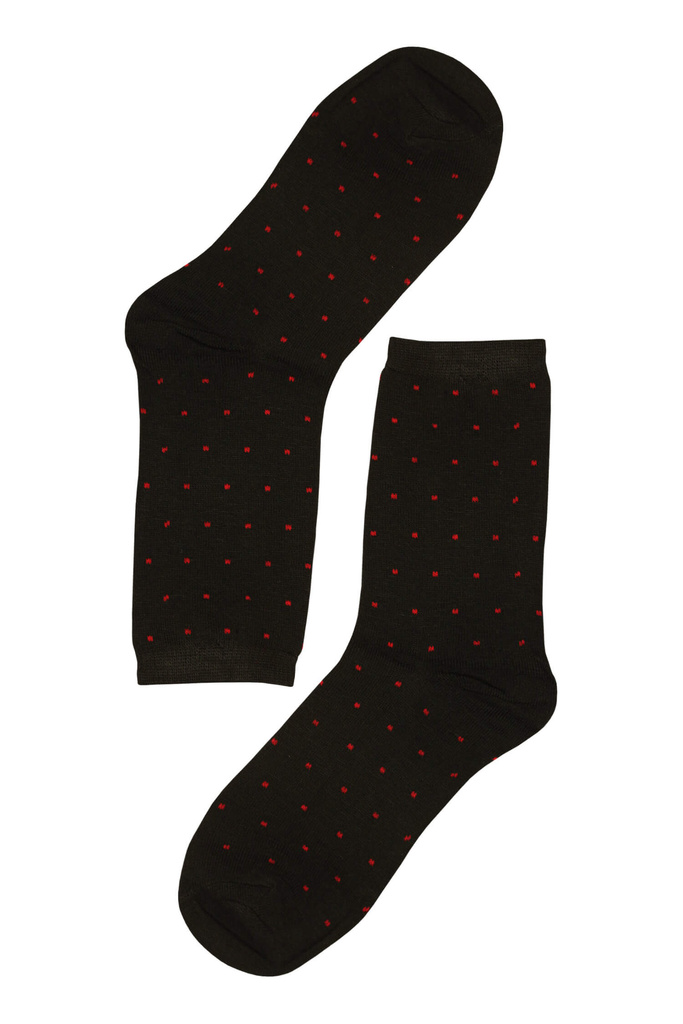 Dámské ponožky s puntíky CZ406 - 5 párů