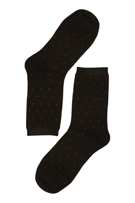 Dámské ponožky s puntíky CZ406 - 5 párů vícebarevná velikost: 39-42