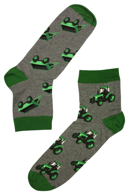 Traktor - pánské veselé ponožky Avangard